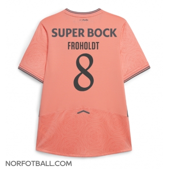 Billige Fotballdrakt Porto Victor Froholdt #8 Replika Bortedrakt 2025-26 Kortermet